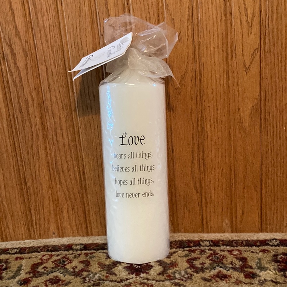 Unity Candle LOVE - Picture 2 of 5